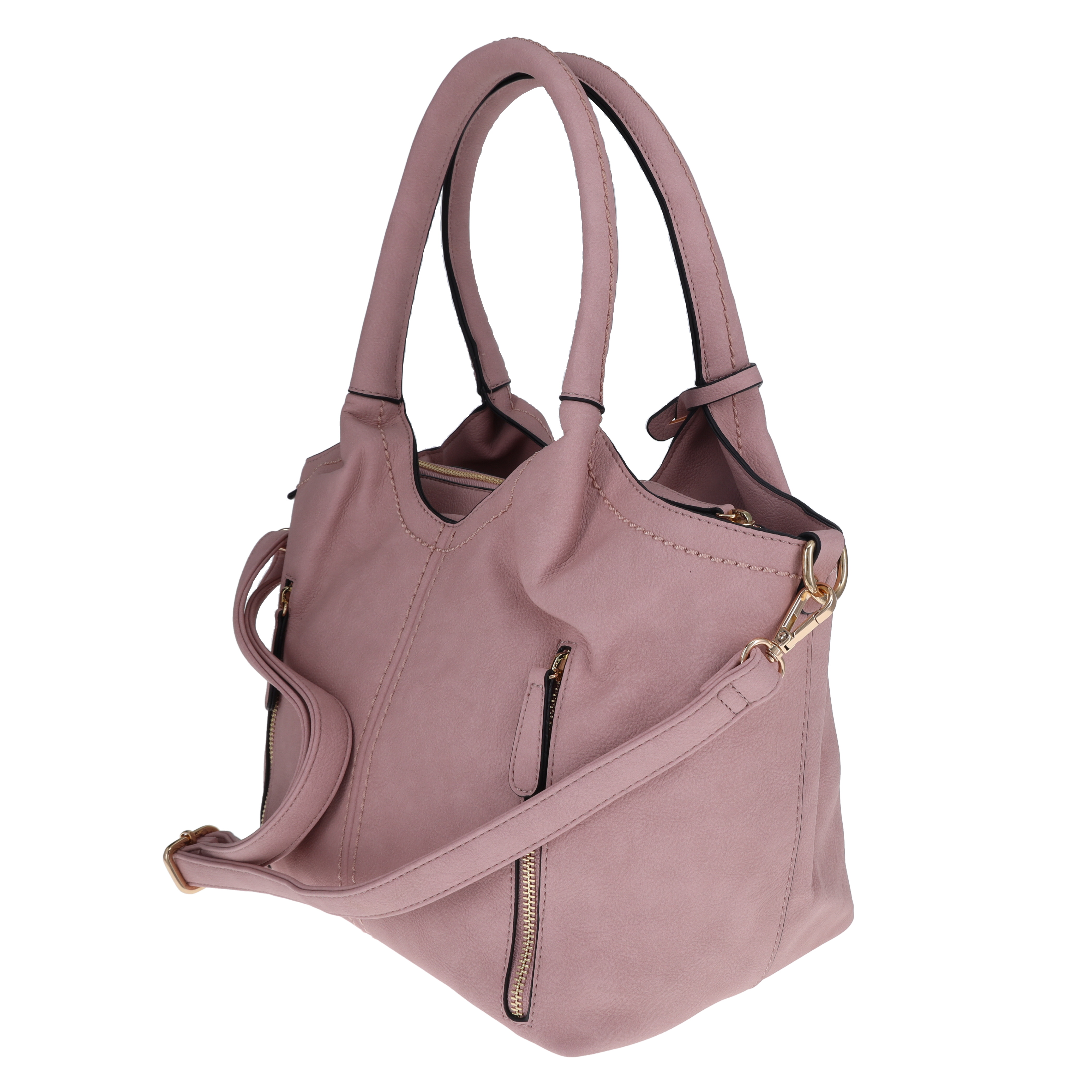 Fabigun Concealed Carry Purse and Clutch Pink FAB686P View 8