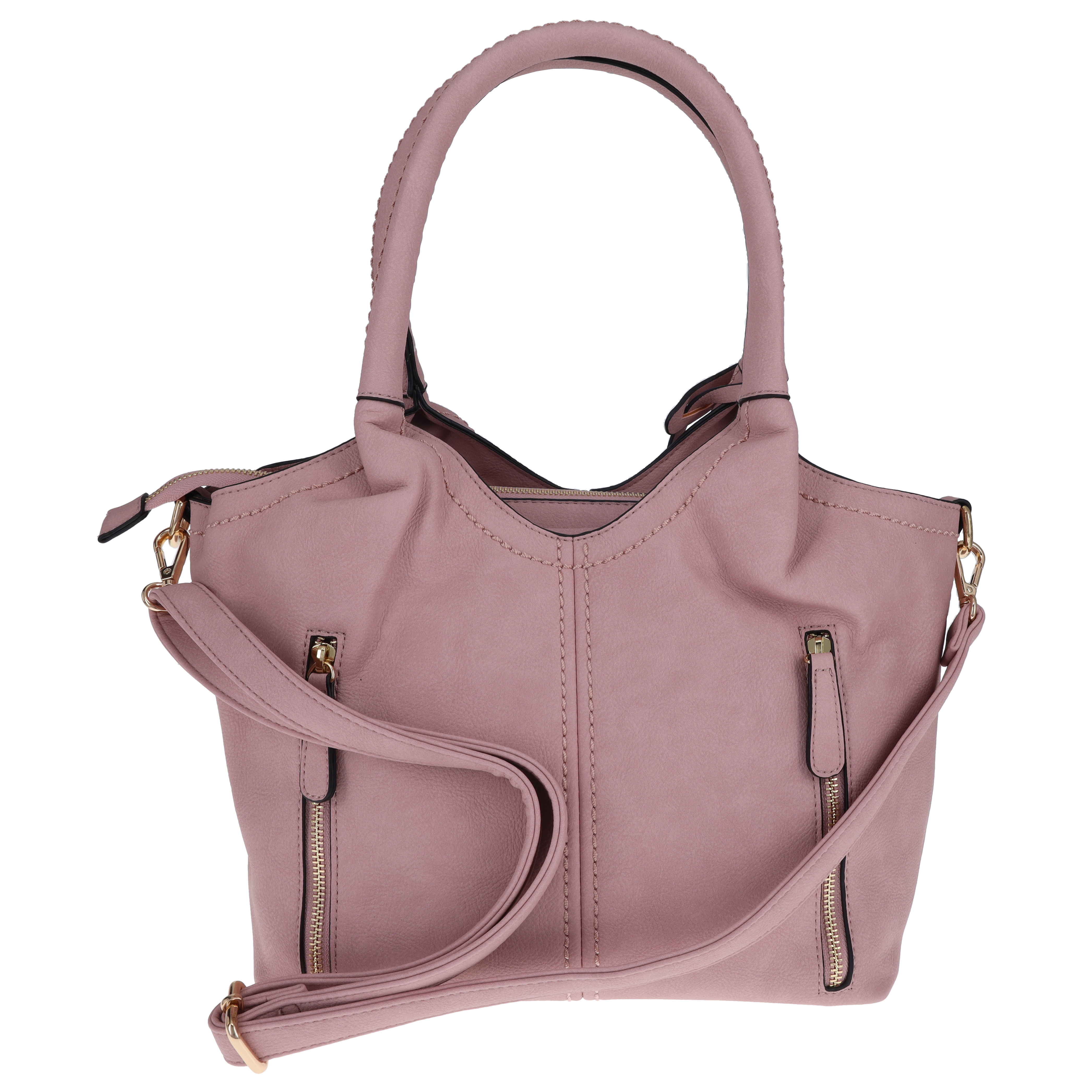 Fabigun Concealed Carry Purse and Clutch Pink FAB686P View 9