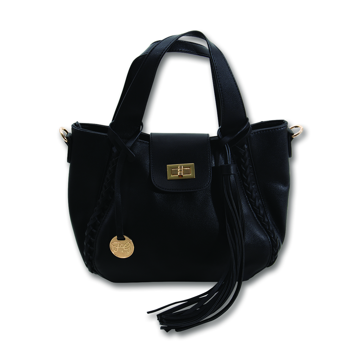 Fabigun Concealed Carry Bag Purse Black Bag FAB8091BK View 1