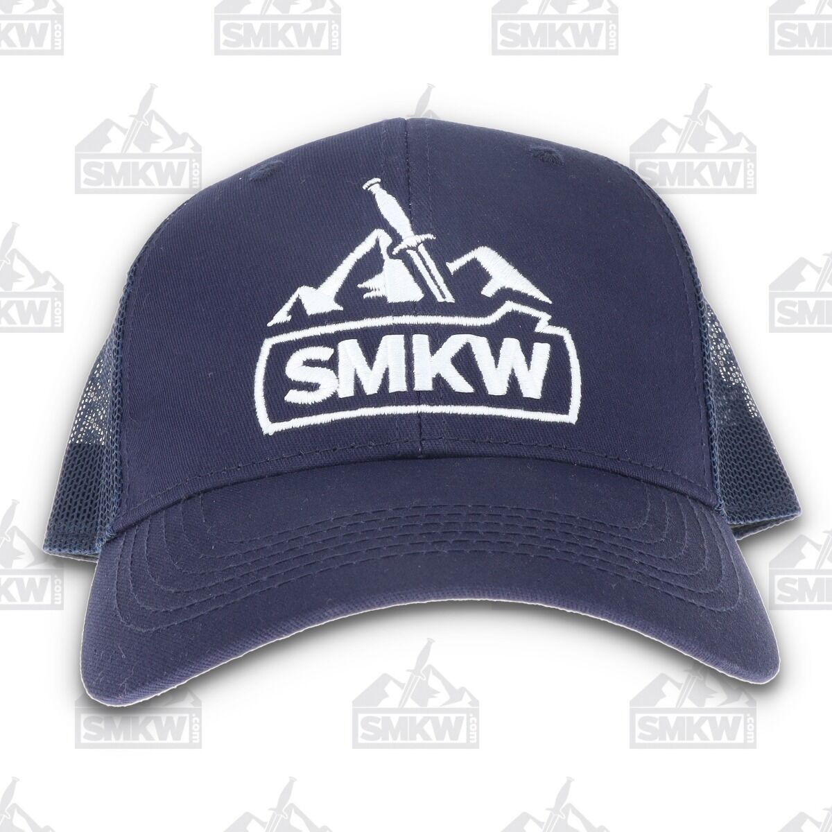 SMKW Logo Hat Navy Blue SMKW246632 View 1