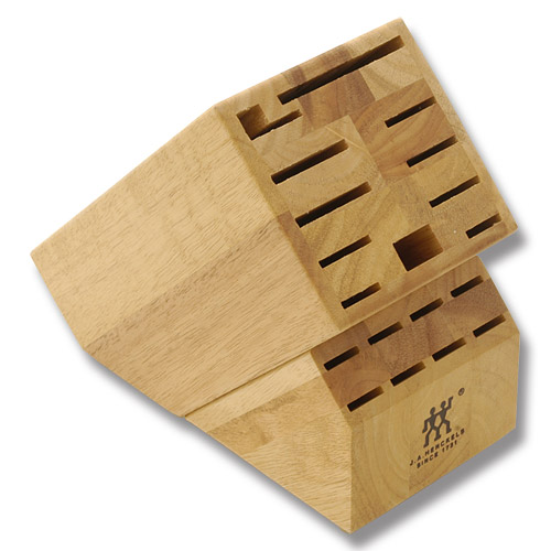 Zwilling J.A. Henckels Twin 19-Slot Hardwood Knife Block (Empty) 1018617 View 1