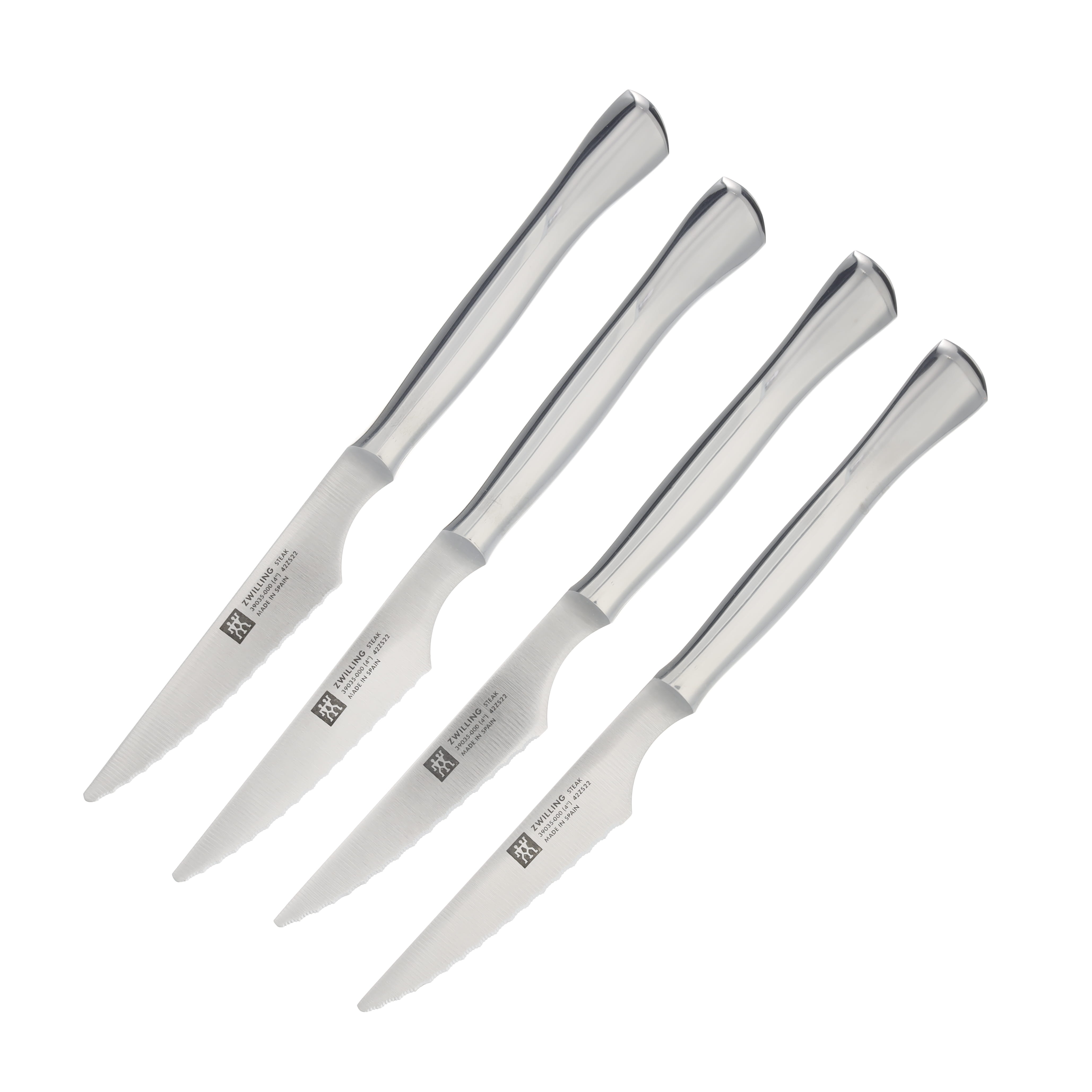 Henckels TWIN 4pc Stainless Steel Steak Knife Set 1003036 View 1