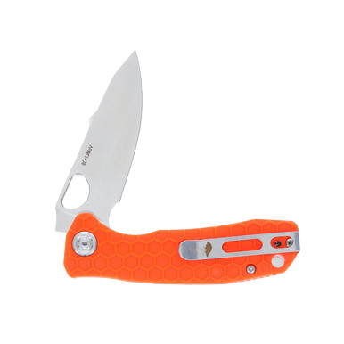 Honey Badger Small Claw Folding Knife 8CR13MoV/Orange HB1313 View 7