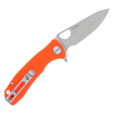 Honey Badger Small Claw Folding Knife 8CR13MoV/Orange HB1313 View 3
