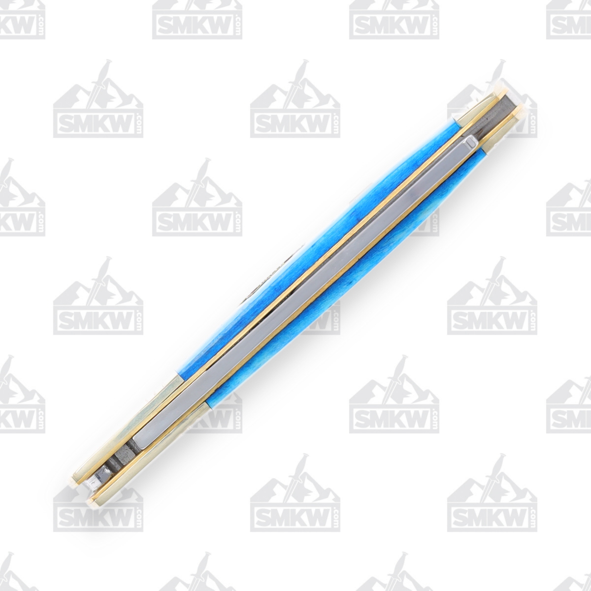 Frost Steel Warrior Razor Lockback Blue Smooth Bone FRSW034BLSB View 7