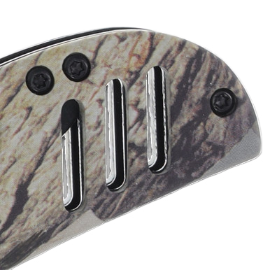 Frost Cutlery Spring-Assisted Linerlock Folding Knife Camo 2.88in Black Drop Point View 13