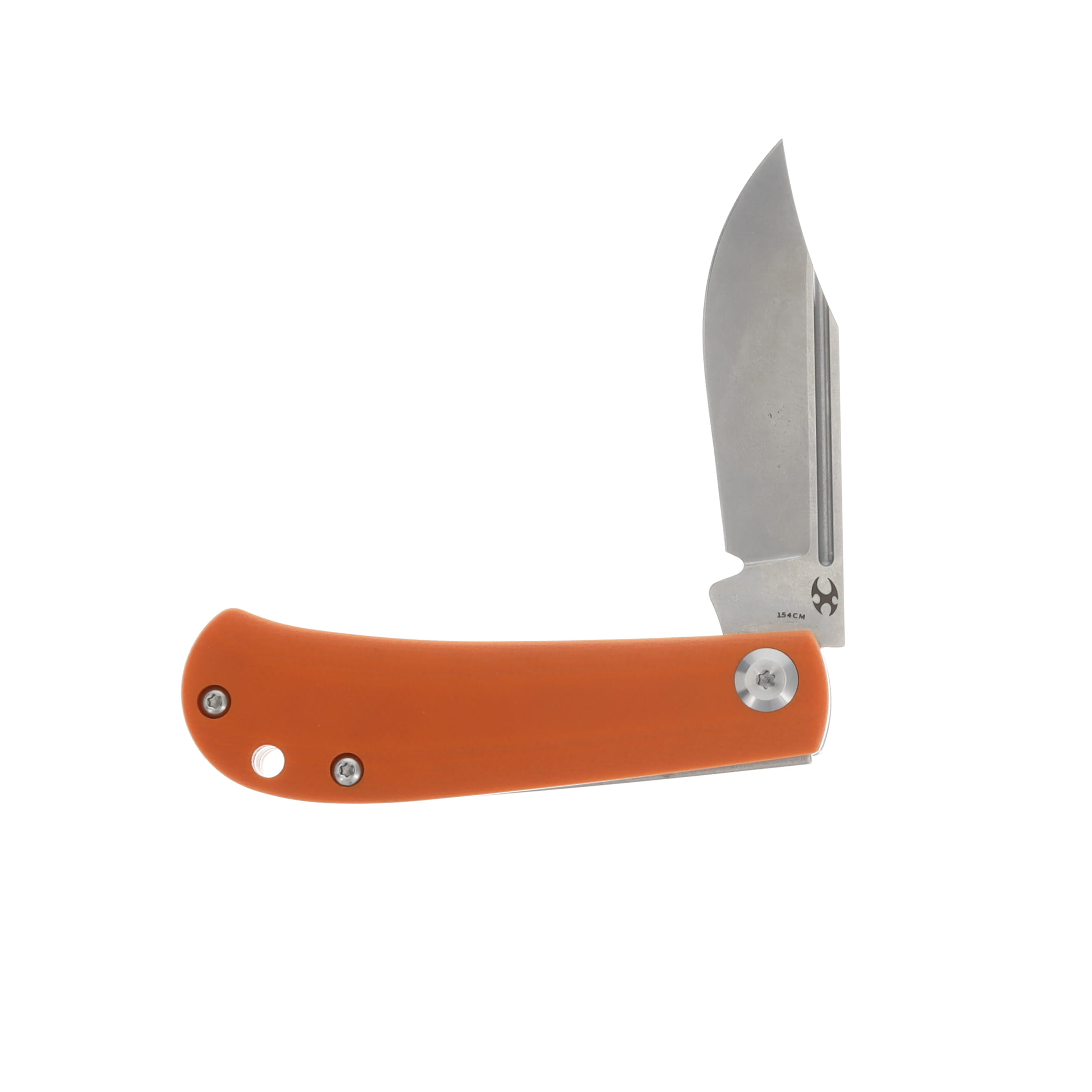 Kansept Bevy Slip Joint Stonewashed Orange Folder T2026S8 View 2
