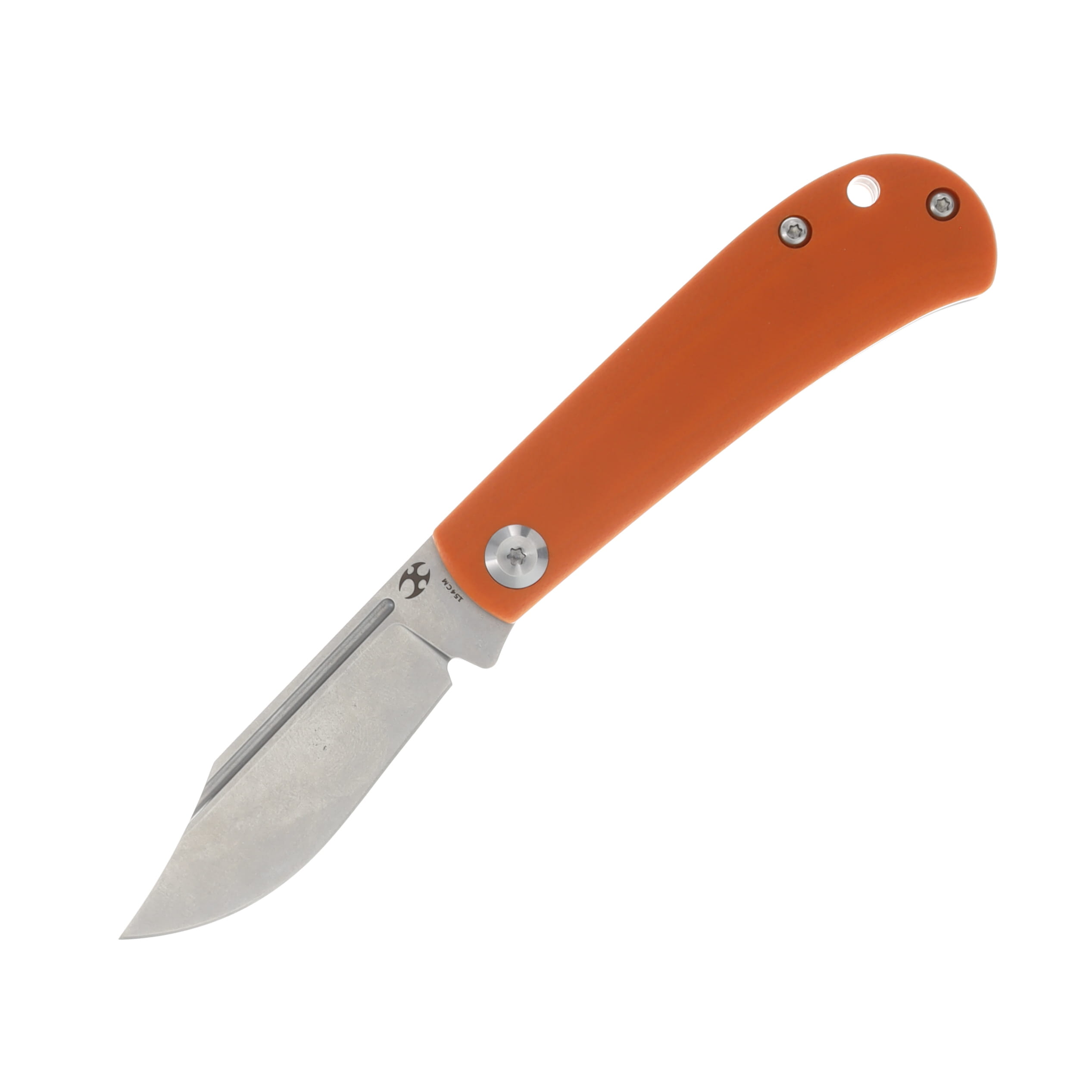 Kansept Bevy Slip Joint Stonewashed Orange Folder T2026S8 View 1