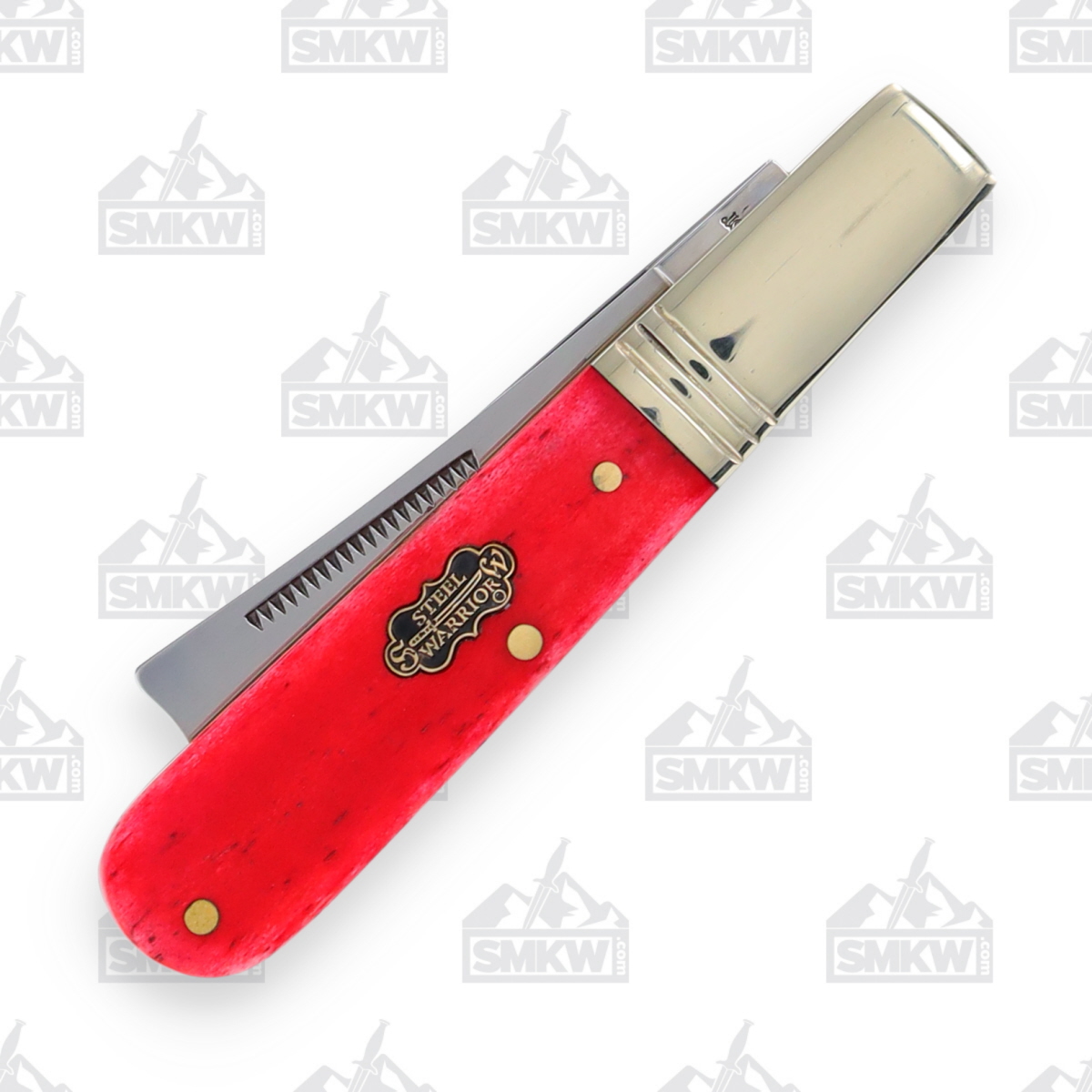 Frost Steel Warrior Razor Barlow Red Smooth Bone FRSW035DRSB View 3
