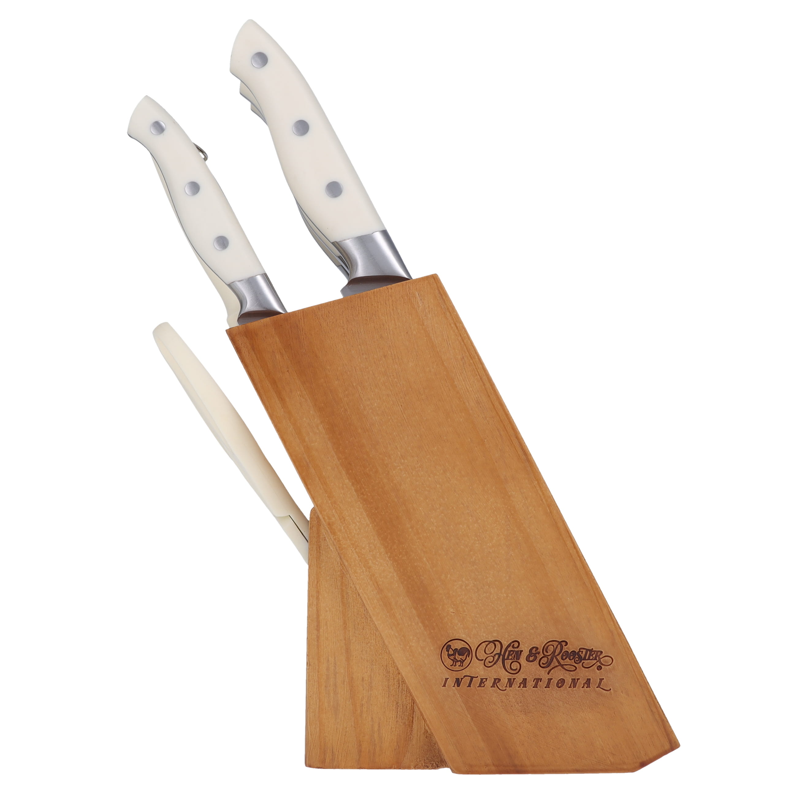 Hen & Rooster International 7pc Kitchen Set with Block HRI0622 View 4