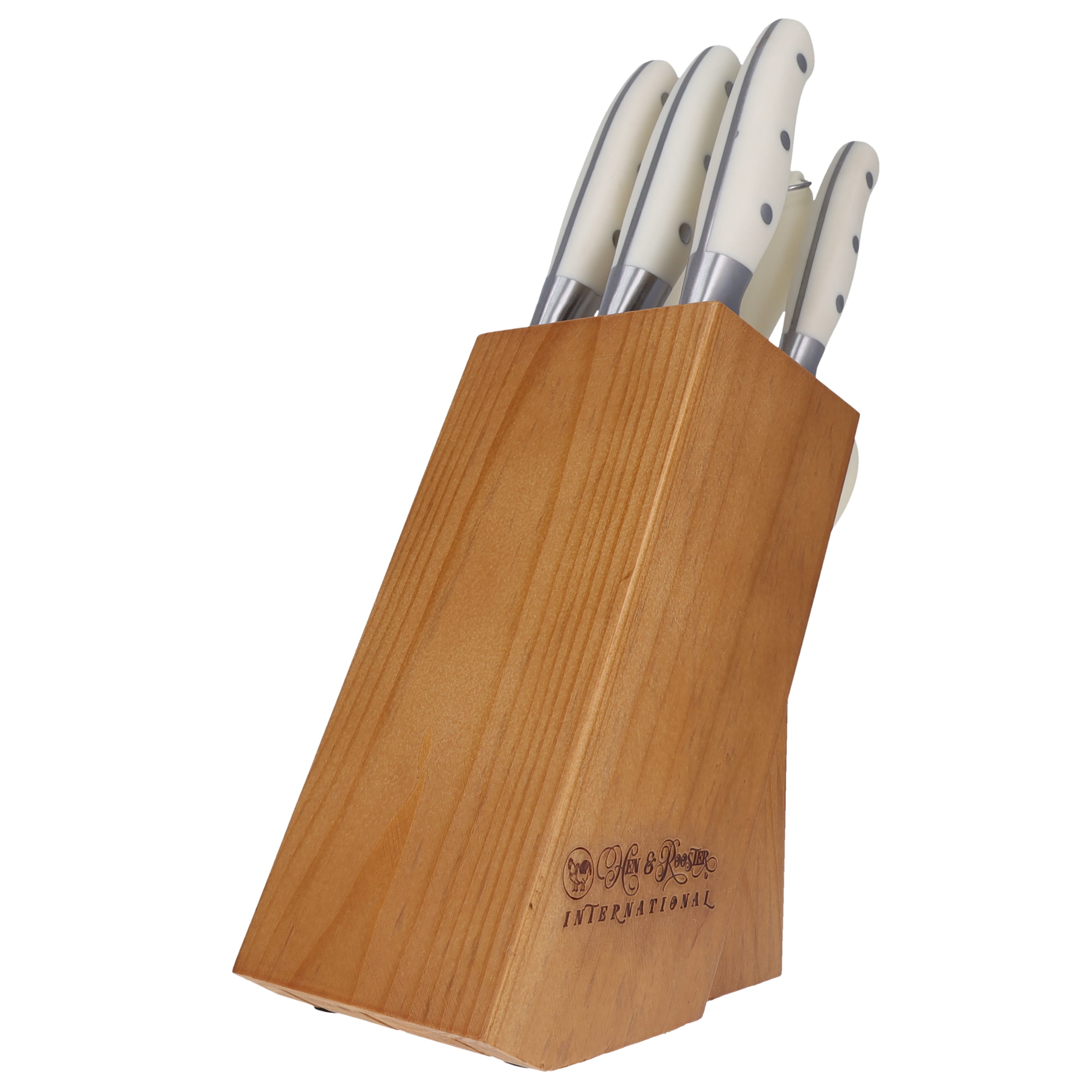 Hen & Rooster International 7pc Kitchen Set with Block HRI0622 View 6