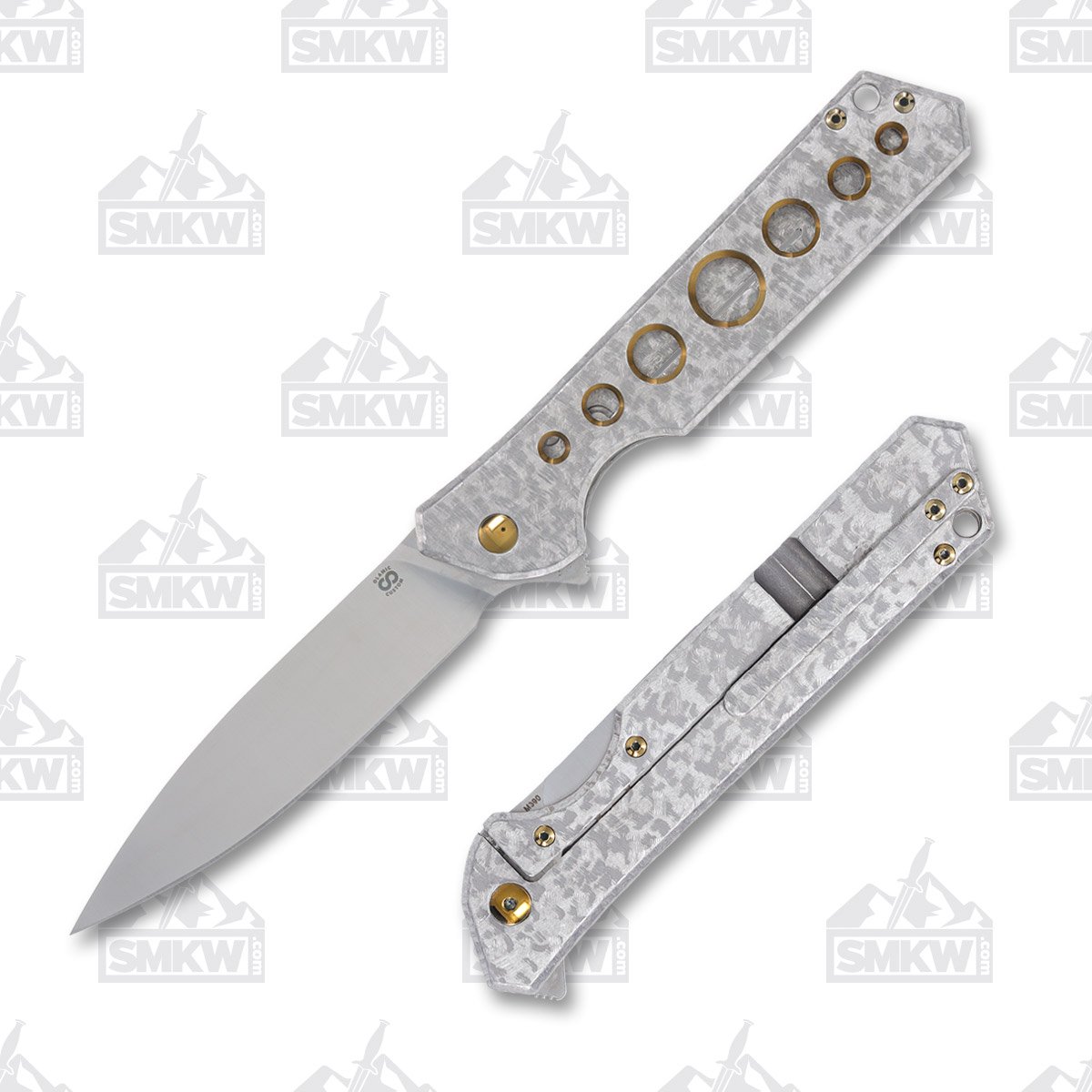 Olamic Rainmaker 254-D Satin/Frosty Bronze with Circle Cutouts RFL254D View 1