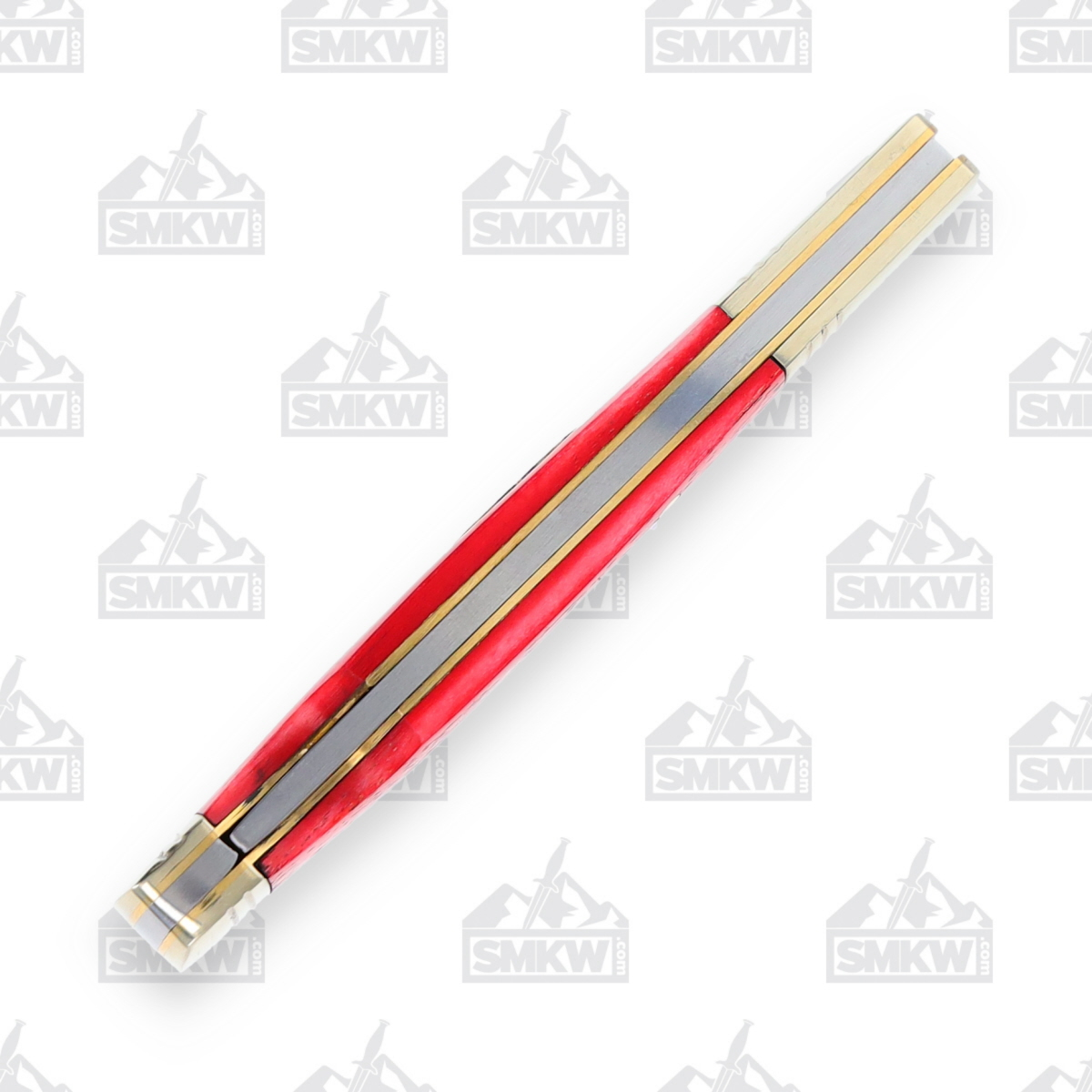 Steel Warrior Razor Lockback Red Smooth Bone FRSW034DRSB View 6