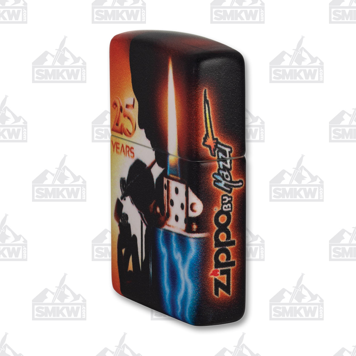 Zippo Lighter Mazzi 25 Years 540 Matte ZP49700 View 3