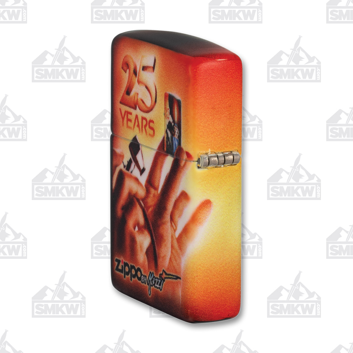 Zippo Lighter Mazzi 25 Years 540 Matte ZP49700 View 2