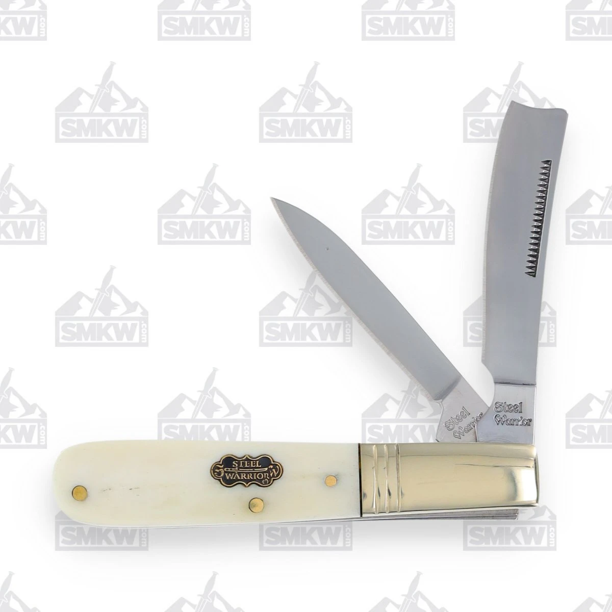 Frost Steel Warrior Razor Barlow White Smooth Bone FRSW035WSB View 1