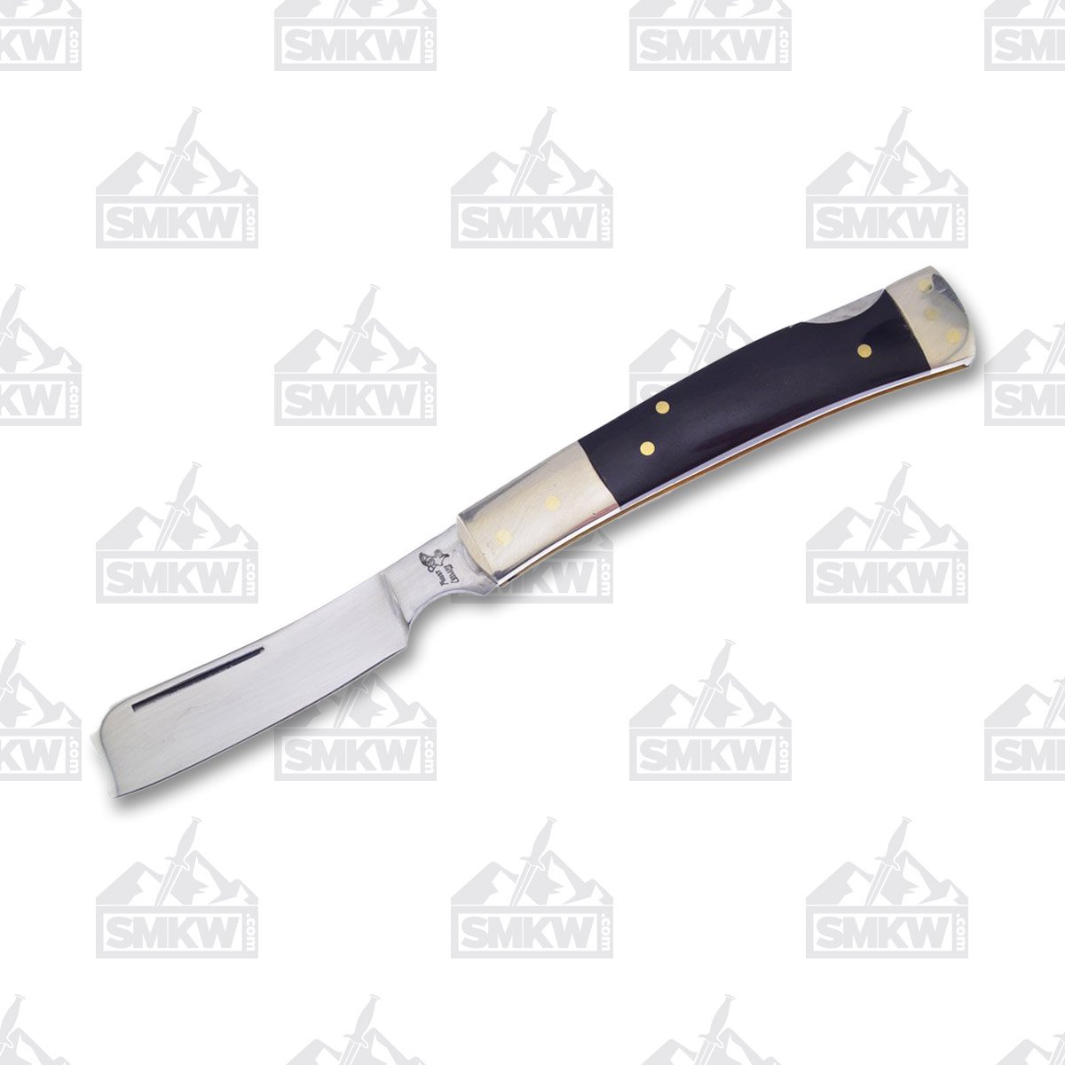Frost Cutlery Razor Buffalo Horn Lockback FR150CBH View 1