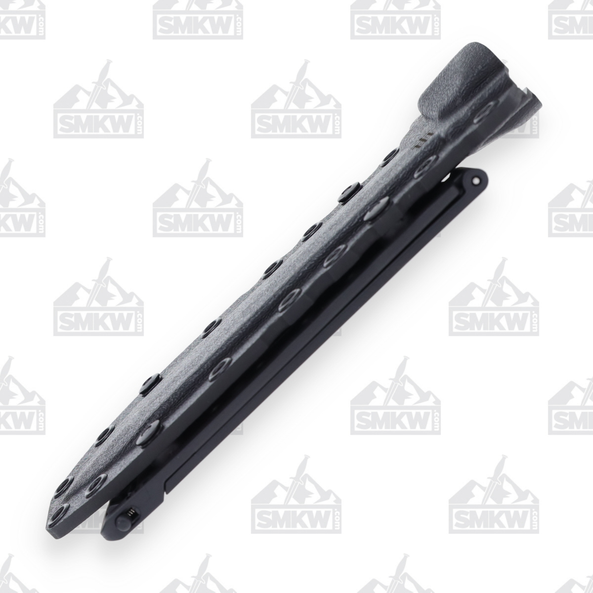 Halfbreed Large Survival Knife 6.89in Plain Teflon Black Modified Spear Point LSK01BLK View 12