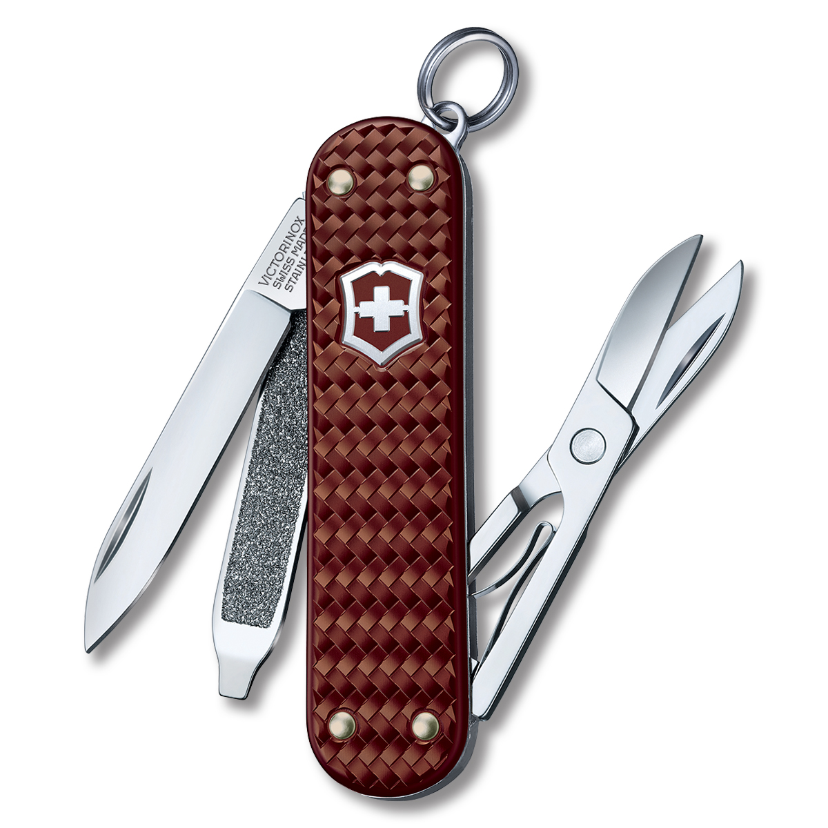 Victorinox Classic SD Swiss Army Knife Precious Alox Hazel Brown V4011G View 1