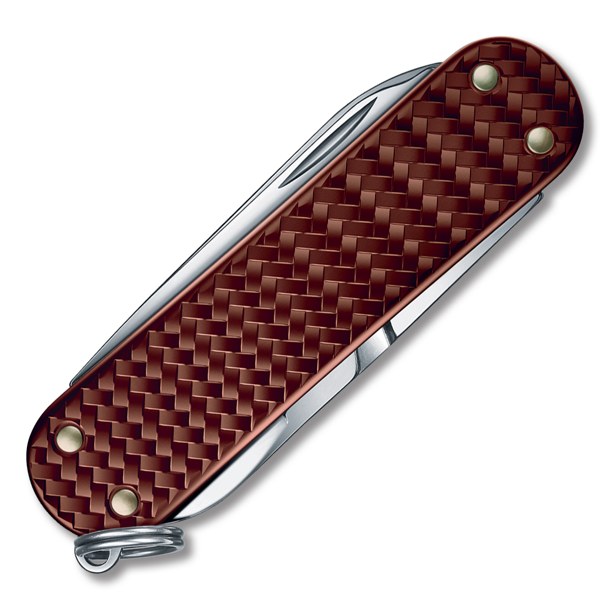 Victorinox Classic SD Swiss Army Knife Precious Alox Hazel Brown V4011G View 3