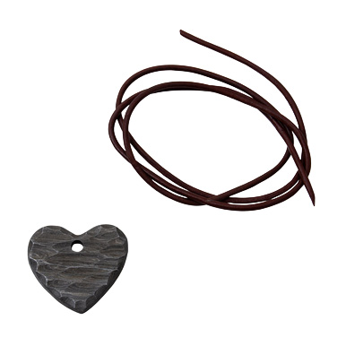Marble's Damascus Heart Pendant DM021 View 4
