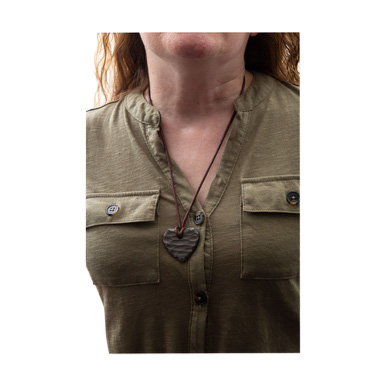 Marble's Damascus Heart Pendant DM021 View 16