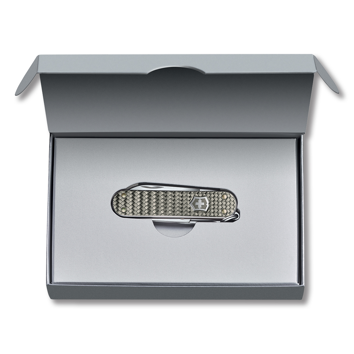 Victorinox Classic SD Swiss Army Knife Precious Alox Infinite Gray V4031G View 4