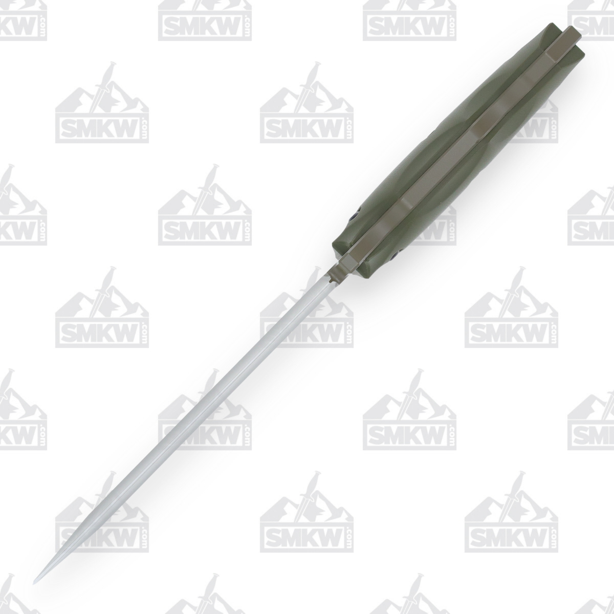 Halfbreed Large Survival Knife Ranger Green 6.89in Plain Ranger Green Modified Spear Point LSK01OD View 5