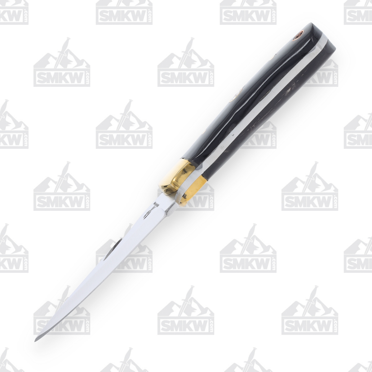 Frost Whitetail Cutlery Guthook Hunter Fixed Blade Buffalo Horn Handle FRWT1123 View 4