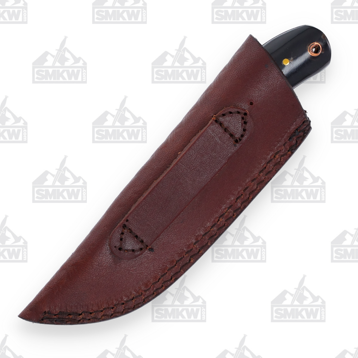 Frost Whitetail Cutlery Guthook Hunter Fixed Blade Buffalo Horn Handle FRWT1123 View 12