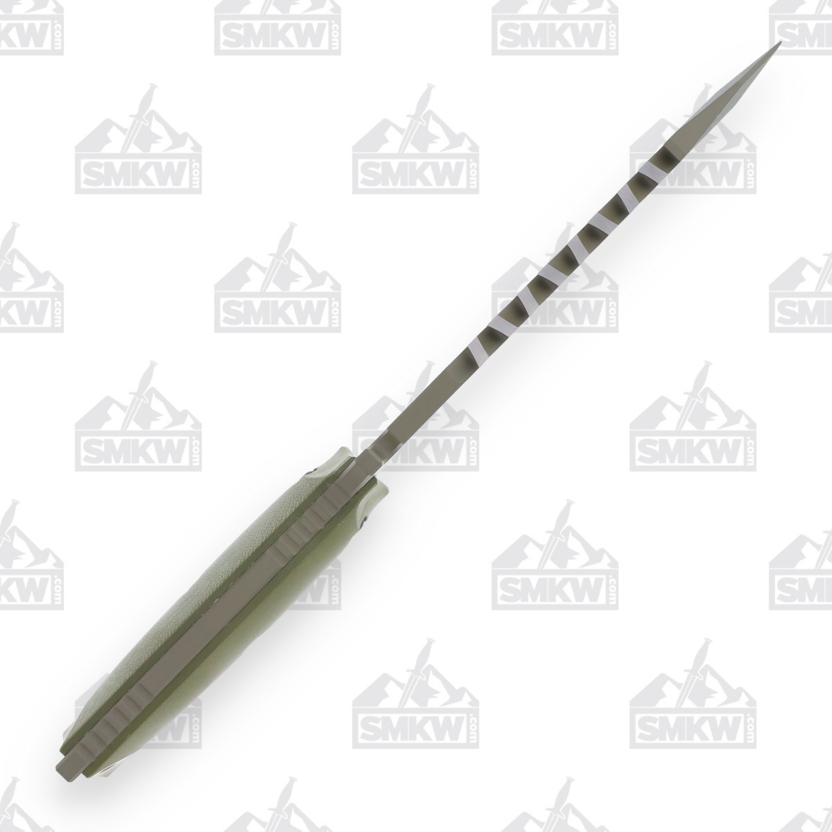 Halfbreed Large Survival Knife Ranger Green 6.89in Plain Ranger Green Tanto LSK02OD View 8