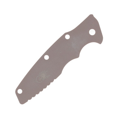 Hinderer Eklipse Knife Scale 3.5" Flat Dark Earth G-10 ELKSCLE35FDE View 2