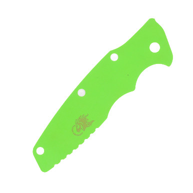 Hinderer Eklipse Knife Scale 3.5" Neon Green G-10 ELKSCLE35NG View 1