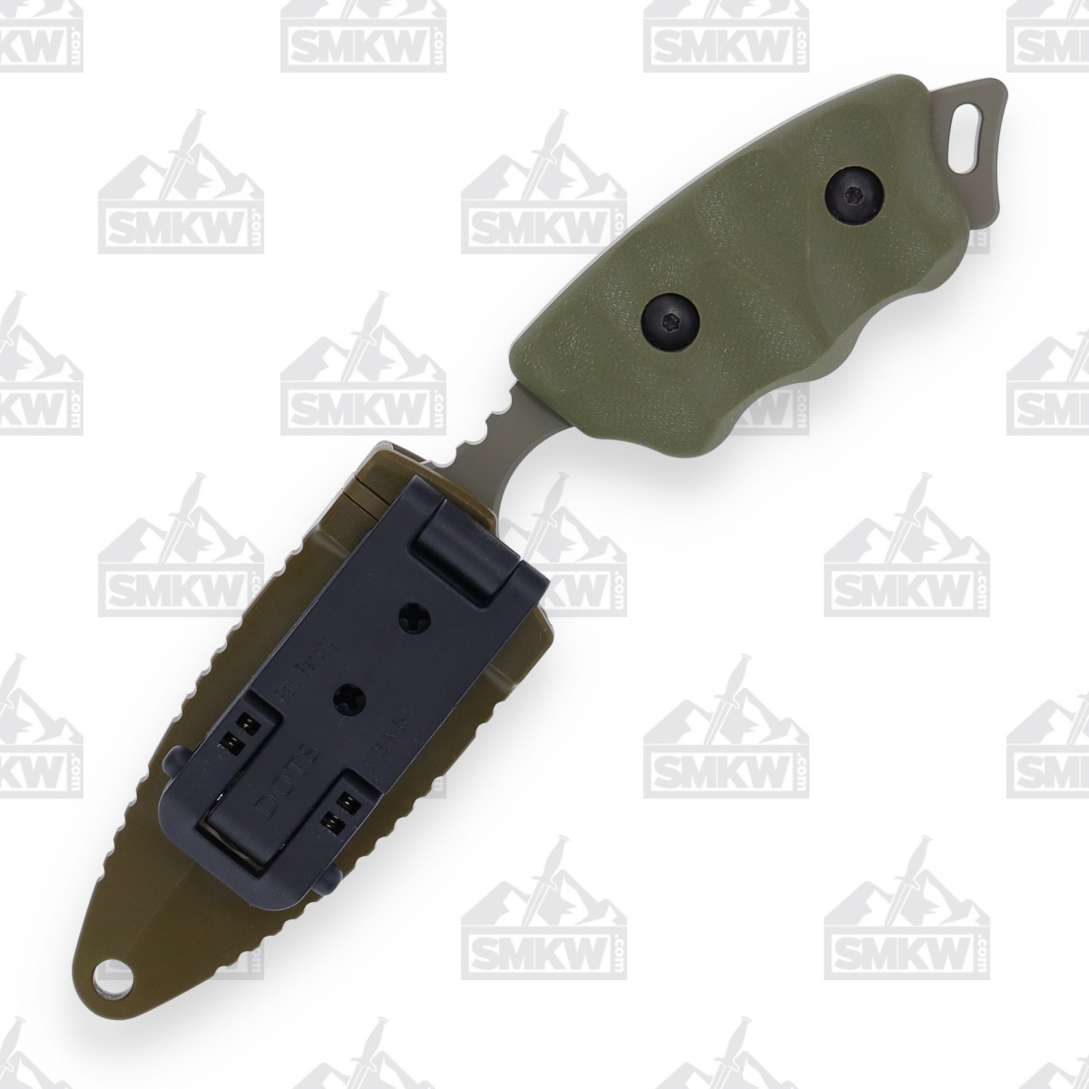 Halfbreed Compact Clearance Knife Ranger Green 2.95in Plain Teflon Spear Point CCK05OD View 2