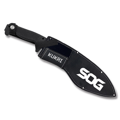 SOG SOGFari Kukri Machete 12 Inch Plain Black Kukri View 2