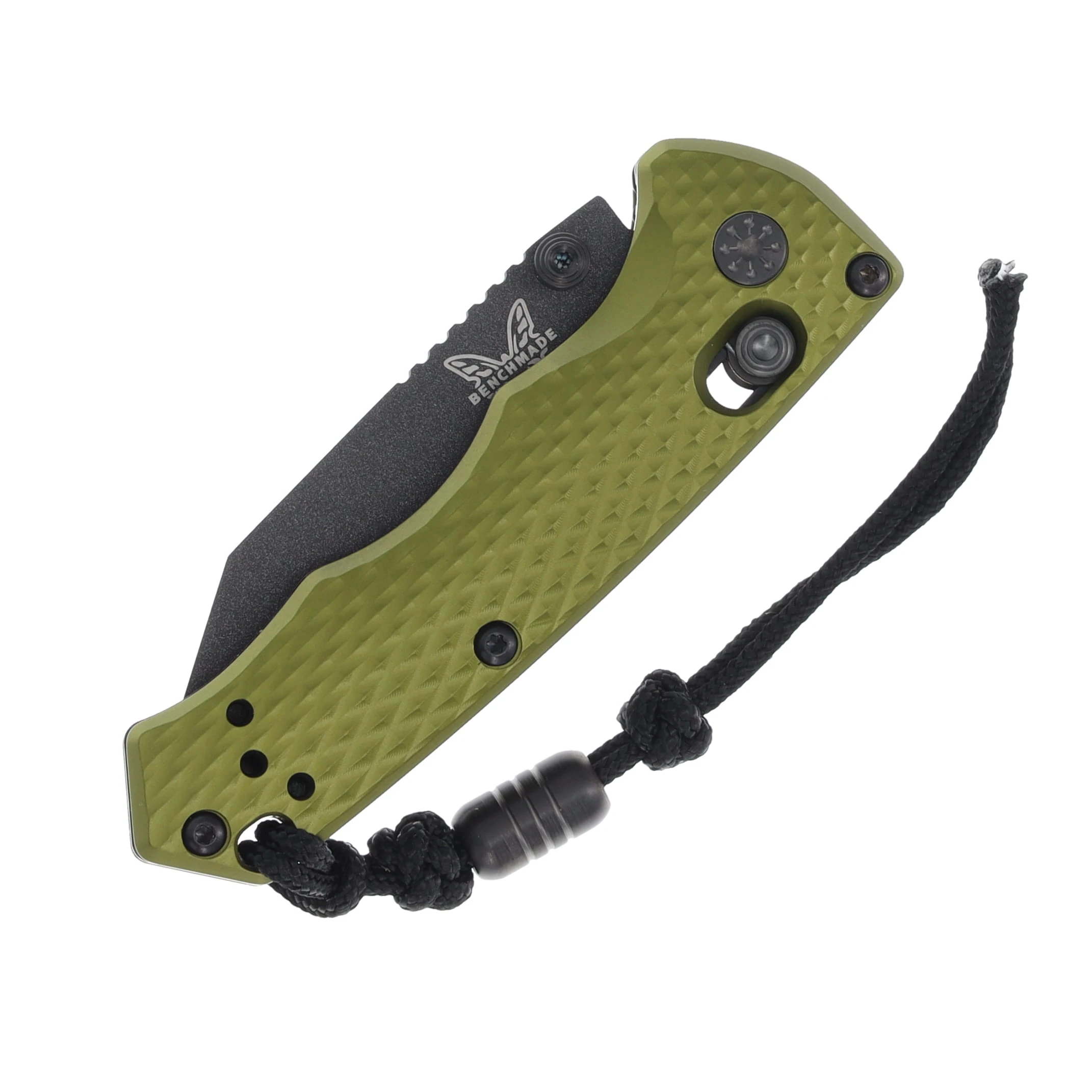 Benchmade 290BK-2 Full Immunity Woodland Green 2.49in Black Cobalt Blade BM290BK2 View 4