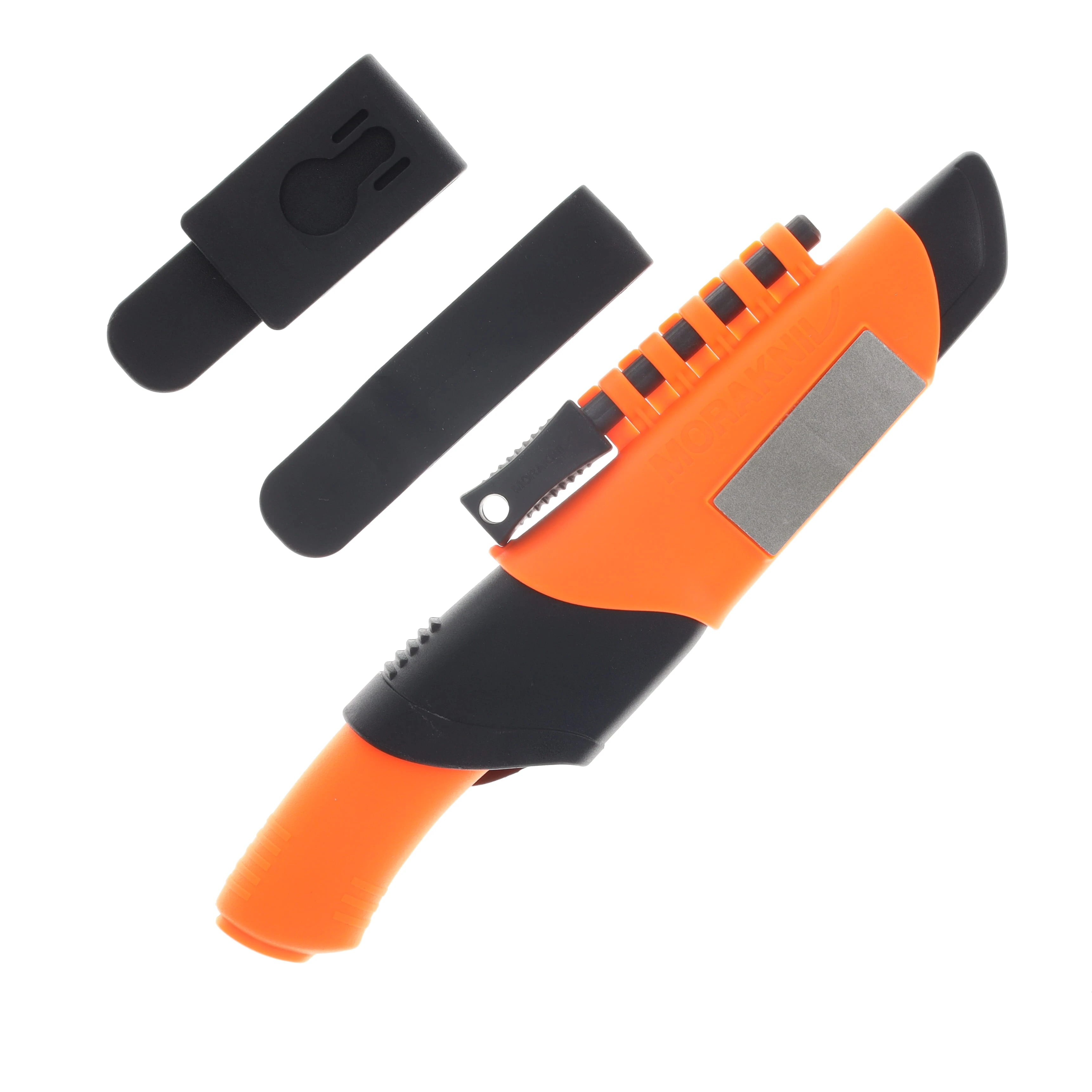 Morakniv Knives Bushcraft Survival Hi-Vis Orange Fixed Blade FS12051 View 4