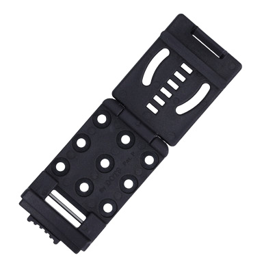 Halfbreed Medium Infantry Knife Black Partially Serrated View 16
