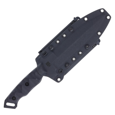 Halfbreed Medium Infantry Knife Black Partially Serrated View 8