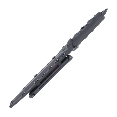 Halfbreed Medium Infantry Knife Black Partially Serrated View 7