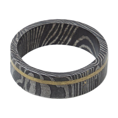 Marbles Damascus Ring #2 Size 10 DM00210 View 2