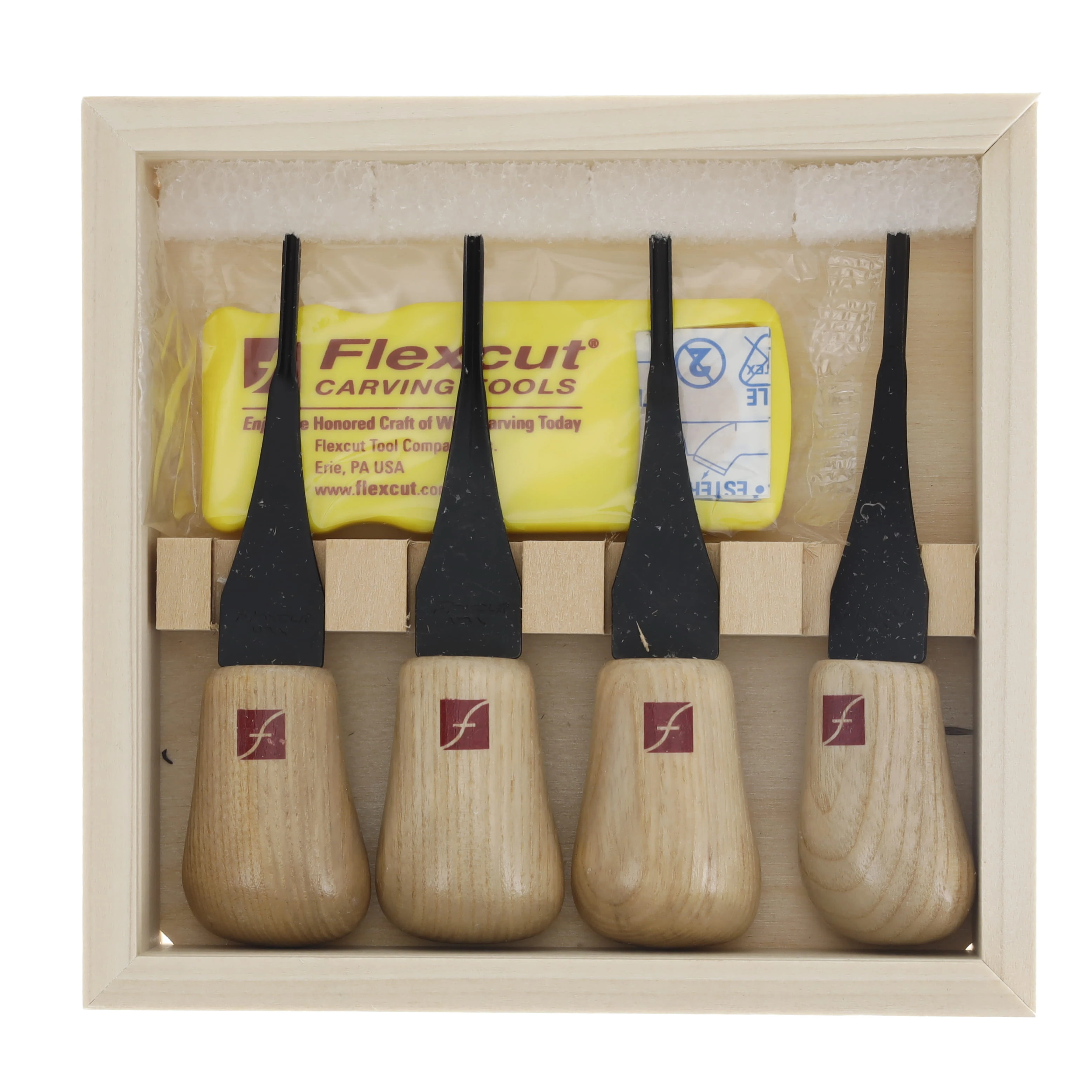 Flexcut Four-Piece Mini Palm Set FTCFR604 View 2