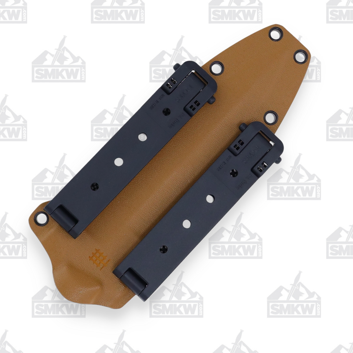 Halfbreed Medium Infantry Fixed Knife 6.49in Partially Serrated Burgundy G10 MIK01PSDE View 8