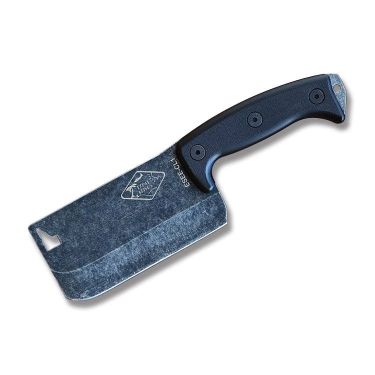 ESEE Expat Cleaver Fixed Blade Knife Blackout 1095/G-10 ESEECL1 View 1