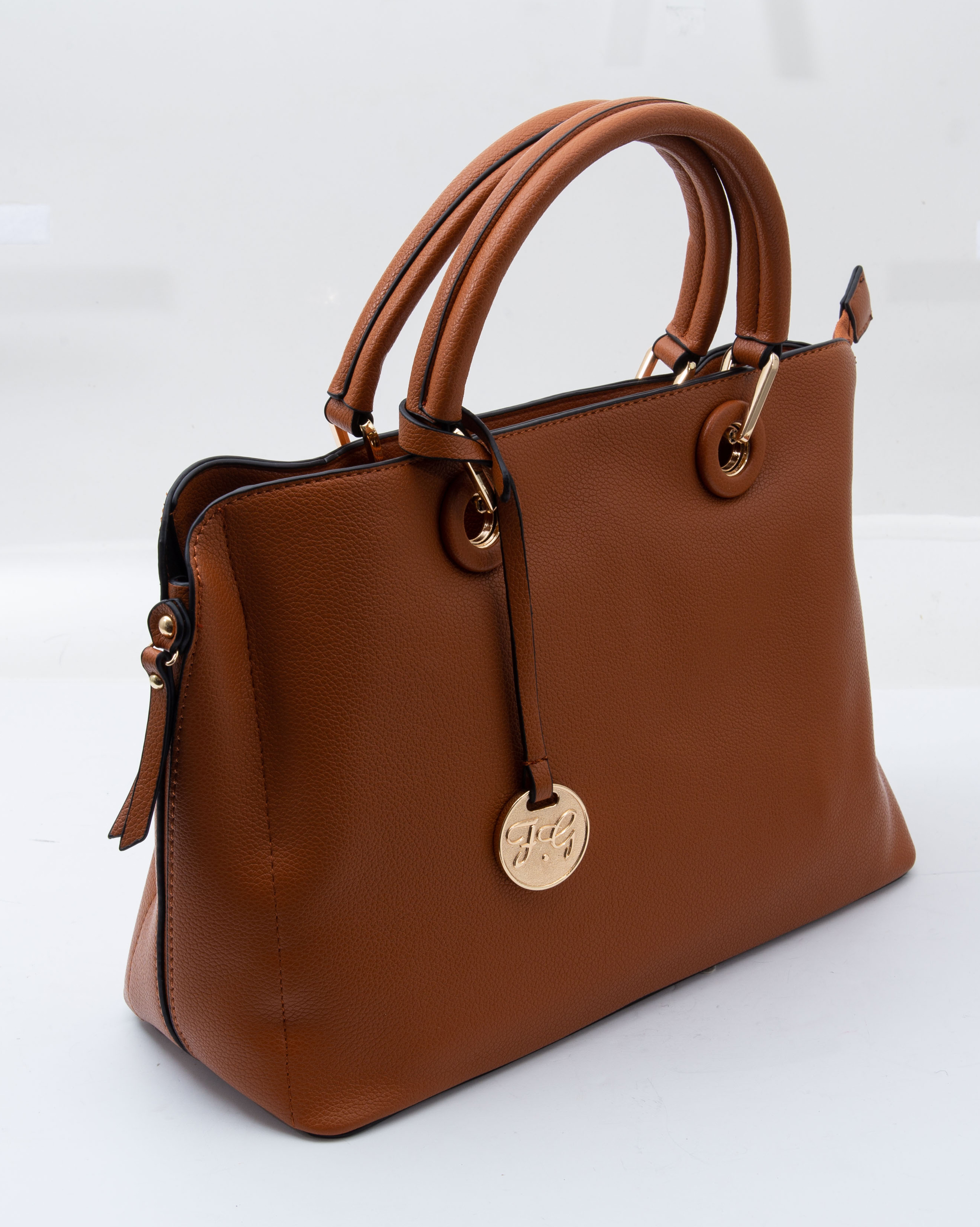 Fabigun Dark Brown Leather Concealed Carry Bag and Purse FAB8065BN View 9