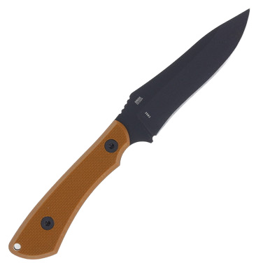 CRKT Ramadi Coyote Brown Fixed 4.37in Black Drop Point Blade Knife CR2083 View 3