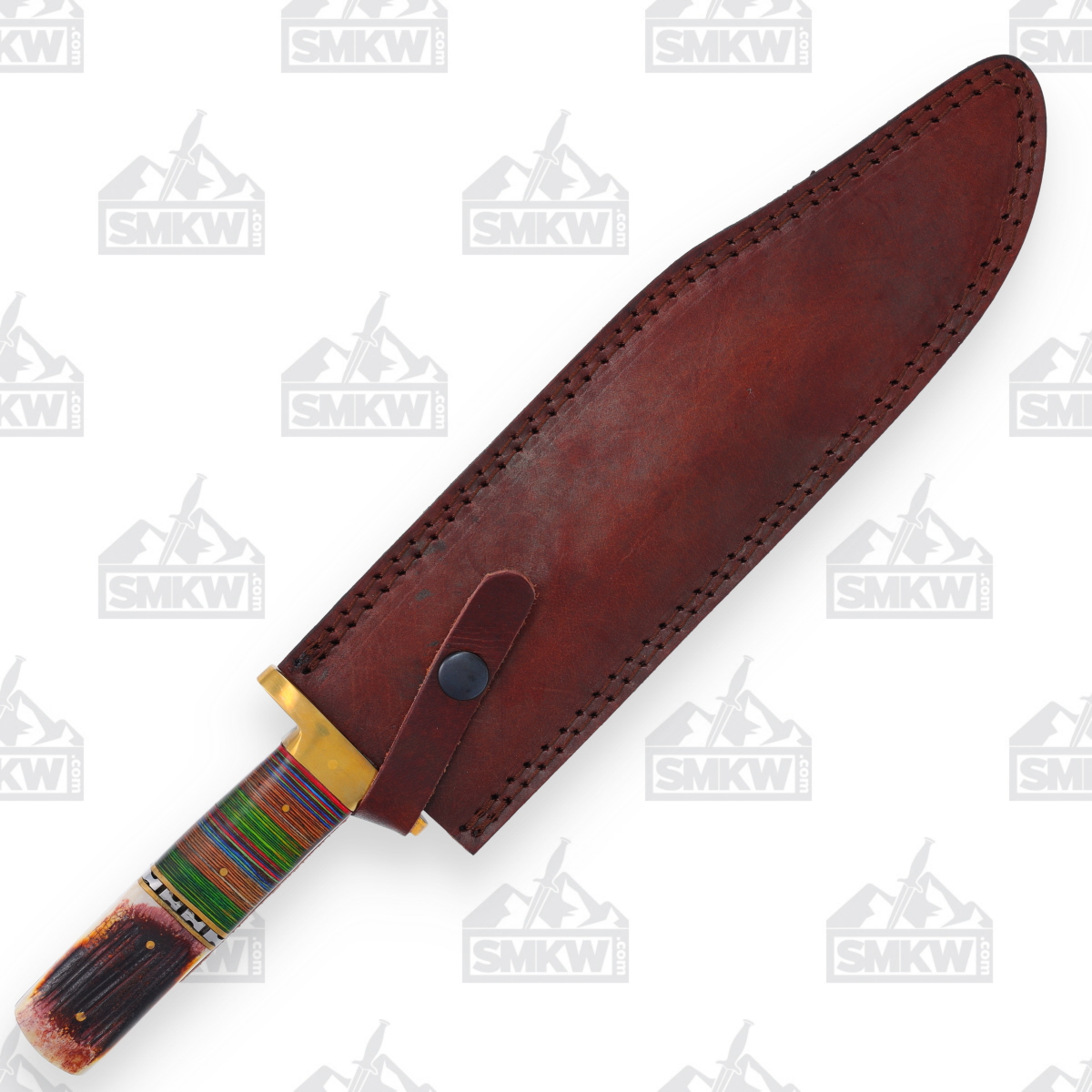Frost Whitetail Clip Point Bowie Knife FRWT212PWTB View 5