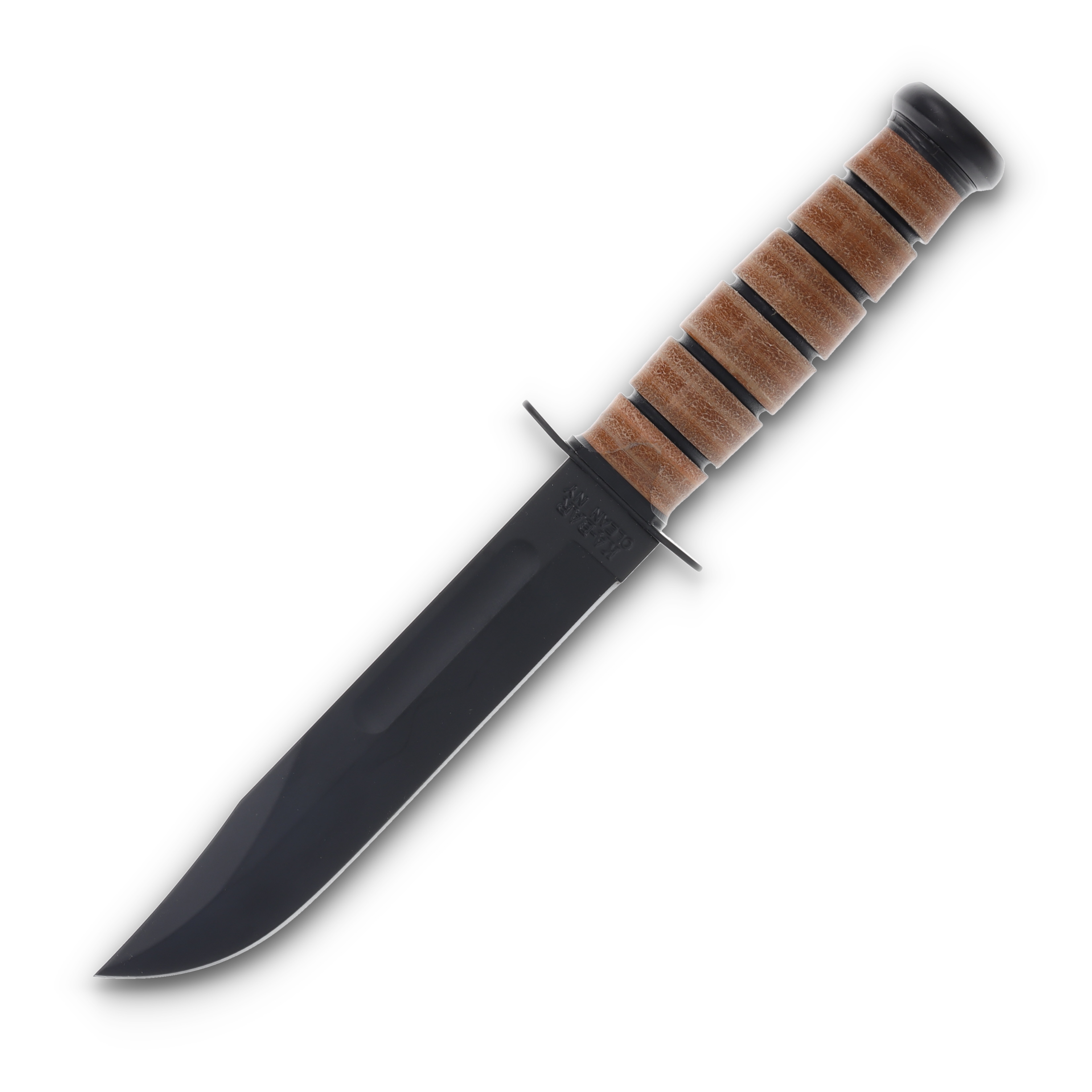 KA-BAR Army Fighting Knife (Plain Edge with Leather Sheath) KA1220 View 4