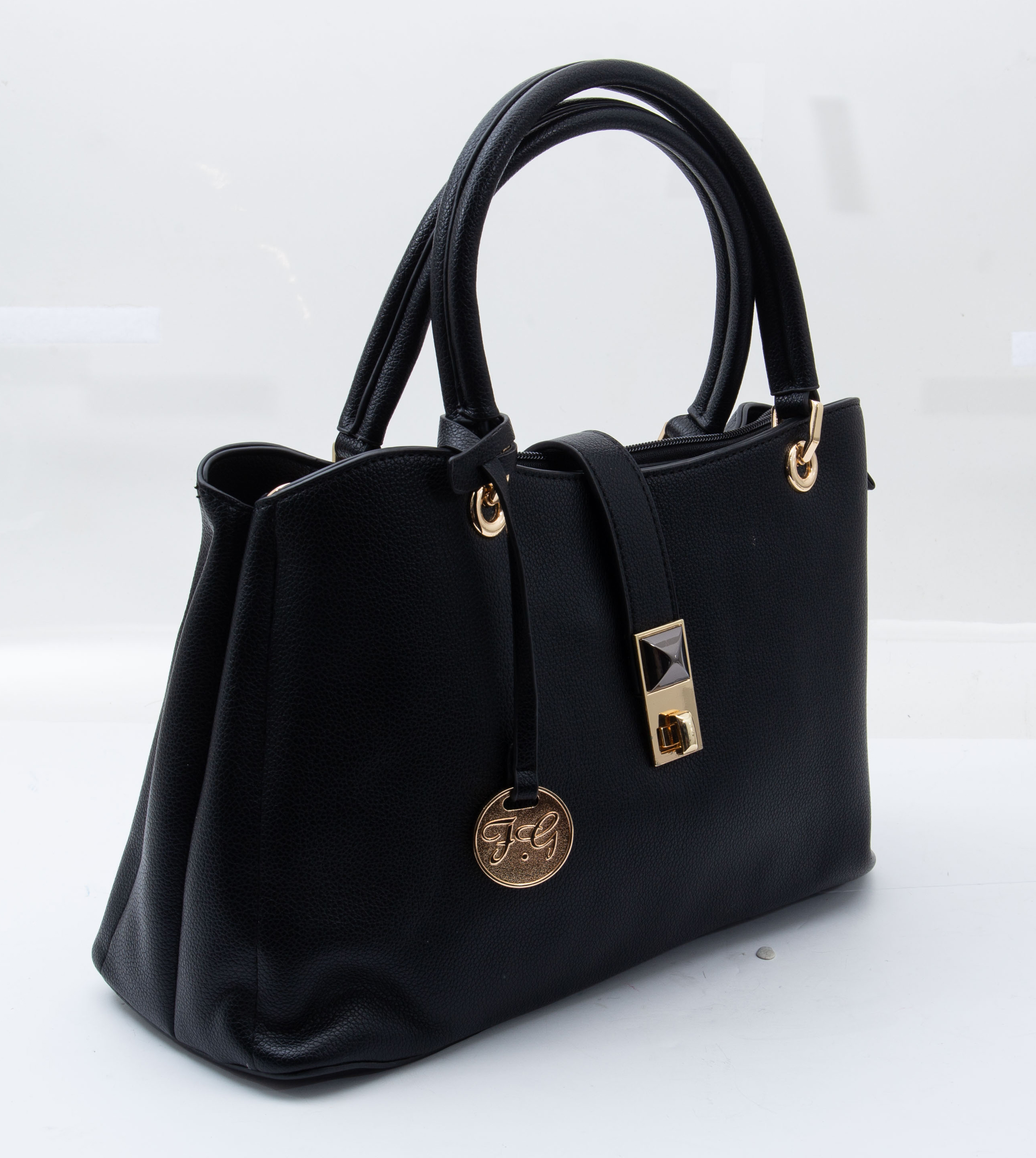 Fabigun Concealed Carry Leather Purse Black FAB8196BK View 13