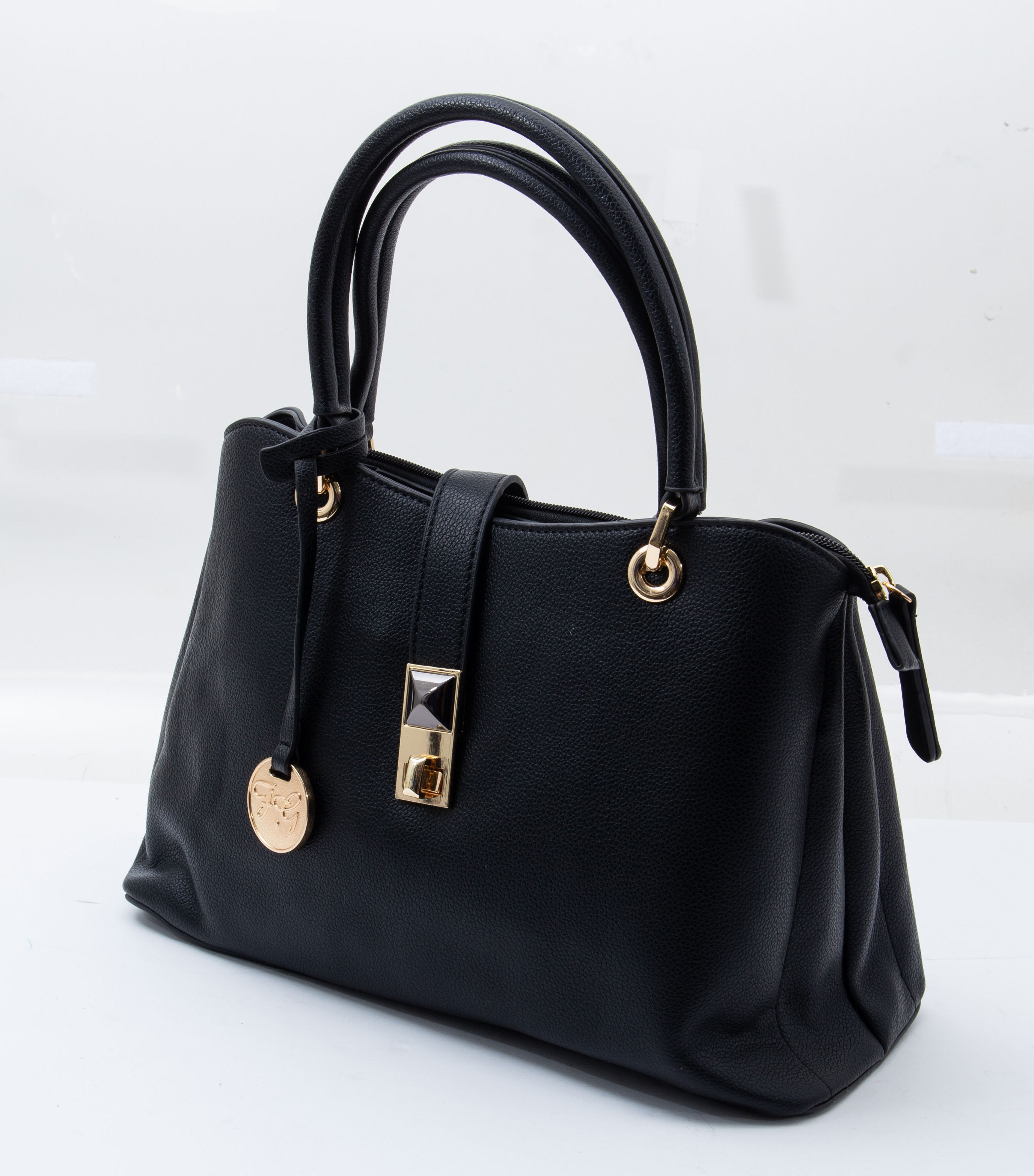 Fabigun Concealed Carry Leather Purse Black FAB8196BK View 11